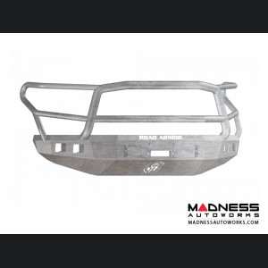 Toyota Tundra Stealth Front Winch Bumper Lonestar Guard - Smittybilt XRC - Raw Steel WARN M12000